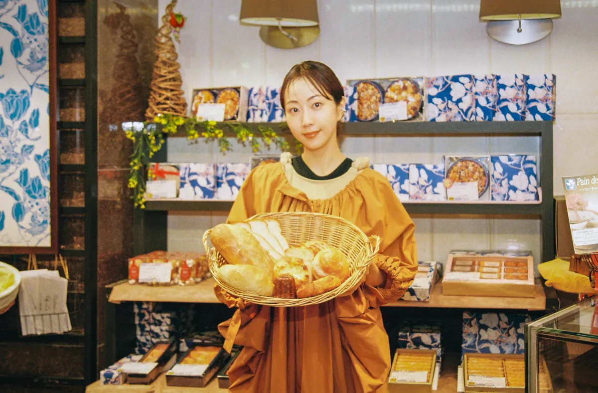 木南晴夏 × 代官山の老舗ベーカリー「シェ・リュイ」　長年にわたり人々を魅了する人気店を訪問