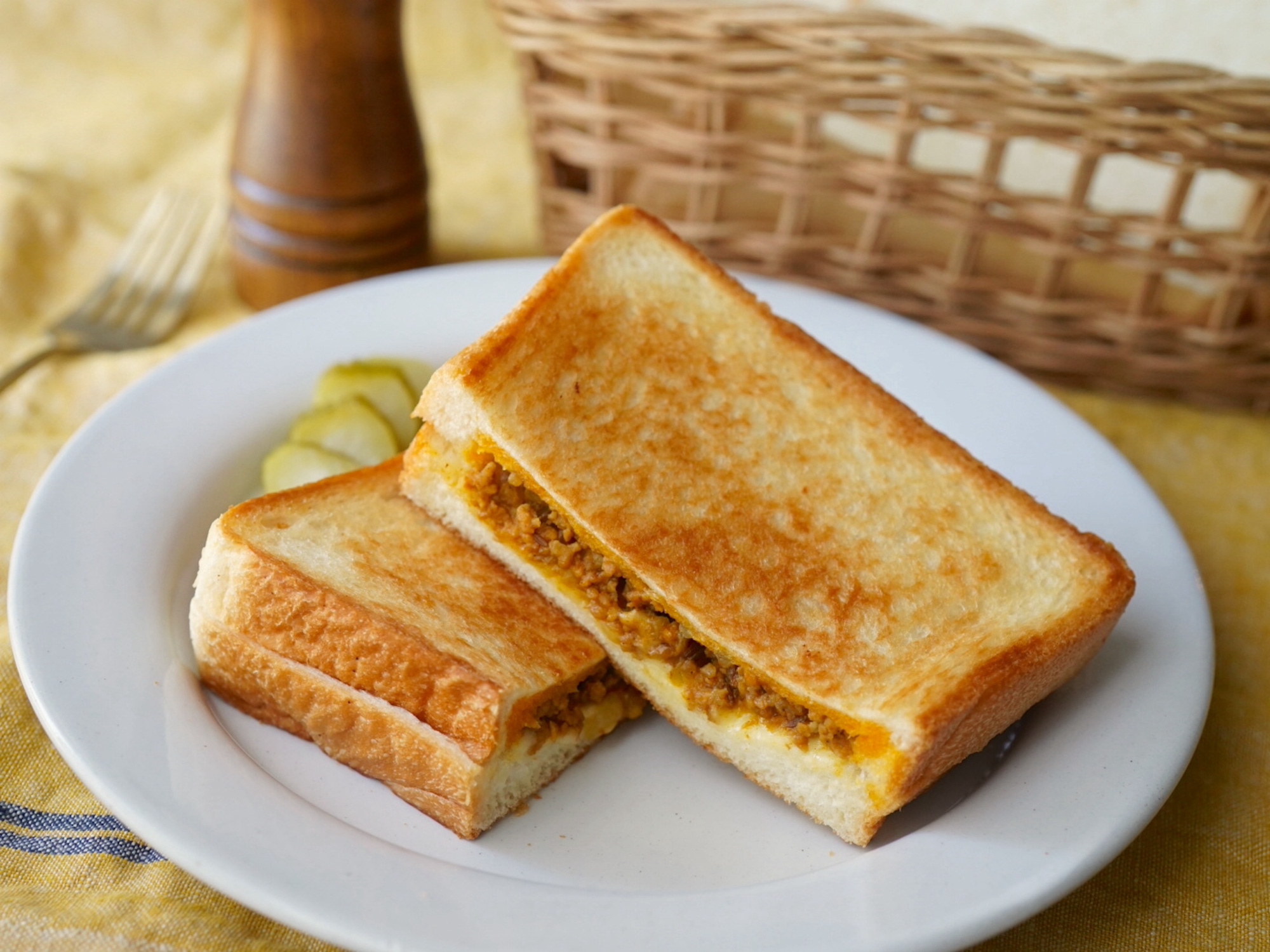 食パンのトーストサンドイッチ 食パンのトーストサンドイッチ
